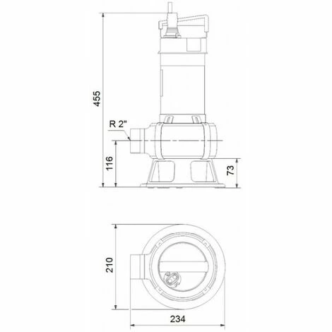 GRUNDFOS Schmutzwasserp. Unilift AP50B.50.11.1V 10 M Kabel, 230V, GRUNDFOS # 96004599 2 GRUNDFOS Schmutzwasserp. Unilift AP50B.50.11.1V 10 M Kabel, 230V, GRUNDFOS # 96004599 – Bild 2