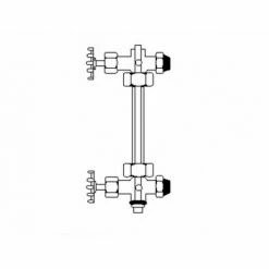 GRUNDFOS Zubehör Für Unterwasserpumpen Wasserstandsanz. WAS-S R1/2 PN10 750mm