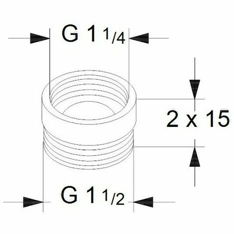 GRUNDFOS Zubehör F. Schmutz-/Abwasserpum. Kugel-Rückschlagventil DN100 PN10 GG 2 GRUNDFOS Zubehör F. Schmutz-/Abwasserpum. Kugel-Rückschlagventil DN100 PN10 GG – Bild 2