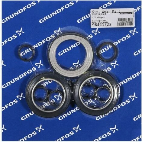 GRUNDFOS Ersatzteil Kit Verschleißteile Für SP17R 1-5 Stufen 1 GRUNDFOS Ersatzteil Kit Verschleißteile Für SP17R 1-5 Stufen