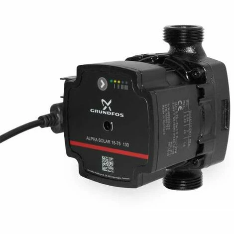 Grundfos Alpha Solar 15-75 130mm Solarpumpe Hocheffizienzpumpe Mit PWM 98989298 1 Grundfos Alpha Solar 15-75 130mm Solarpumpe Hocheffizienzpumpe Mit PWM 98989298